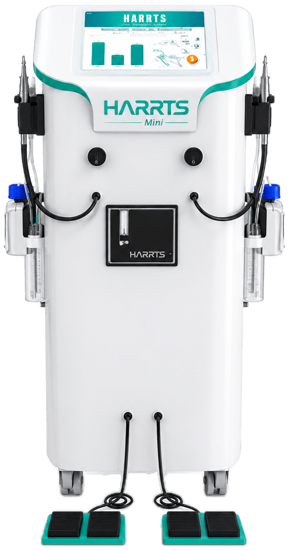 HARRTS Mini robotic hair transplant system
